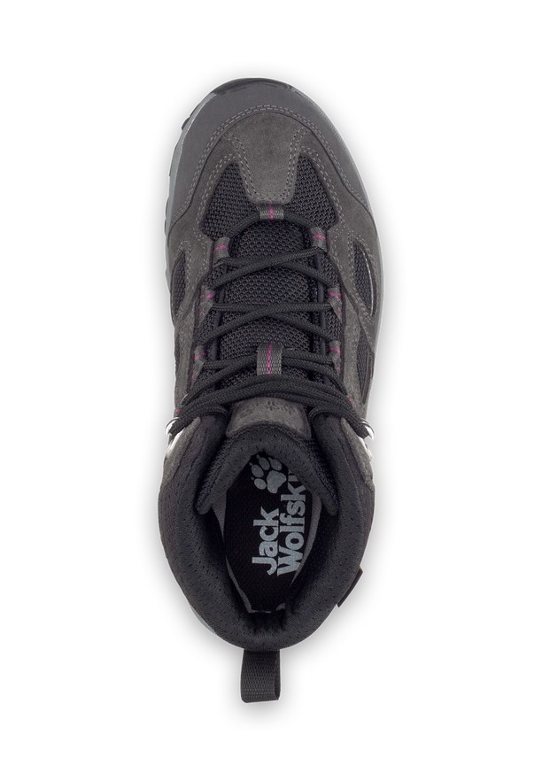 Grey Women Jack Wolfskin Vojo 3 Texapore Mid Hiking Shoes | 44477418