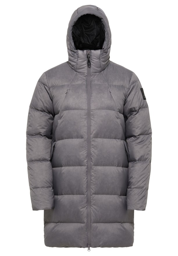 Grey Women Jack Wolfskin Wandermood Down Coats | 50935025