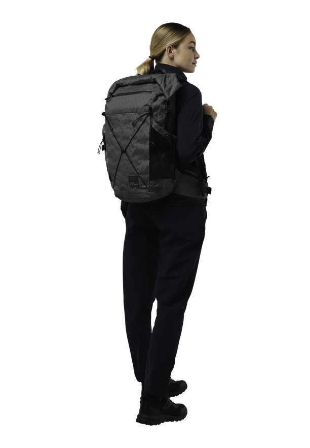 Grey Women Jack Wolfskin Wandermood Rolltop 30 Hiking Backpack | 34426423