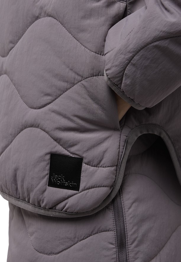 Grey Women Jack Wolfskin Wandersome Ins Jackets | 39136094