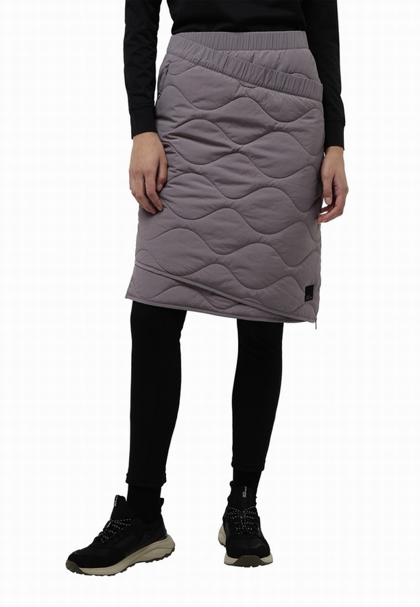 Grey Women Jack Wolfskin Wandersome Ins Skirts | 58011934