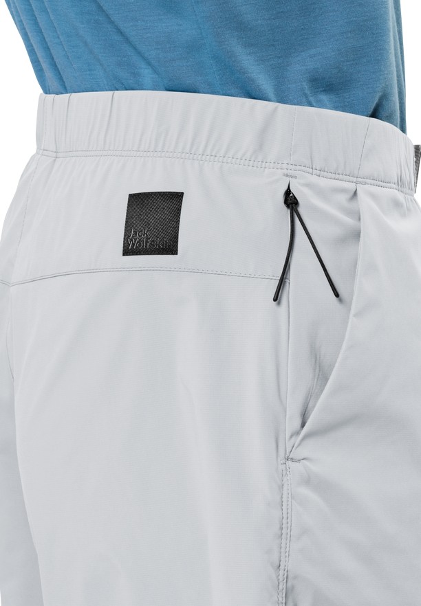 Grey Women Jack Wolfskin Wanderwhim Shorts | 34160563