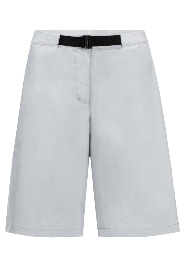 Grey Women Jack Wolfskin Wanderwhim Shorts | 34160563
