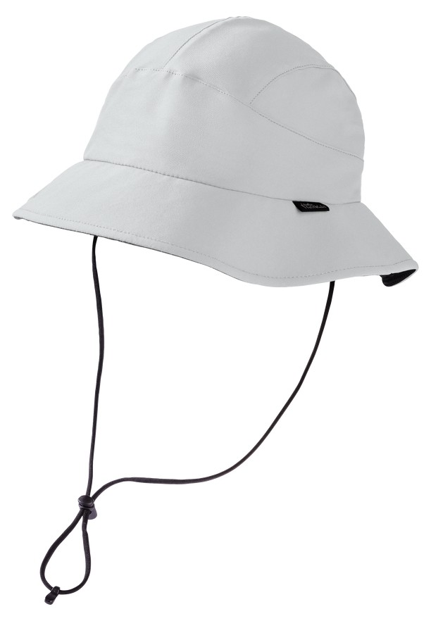 Grey Women Jack Wolfskin Wingbow Hats | 38199713