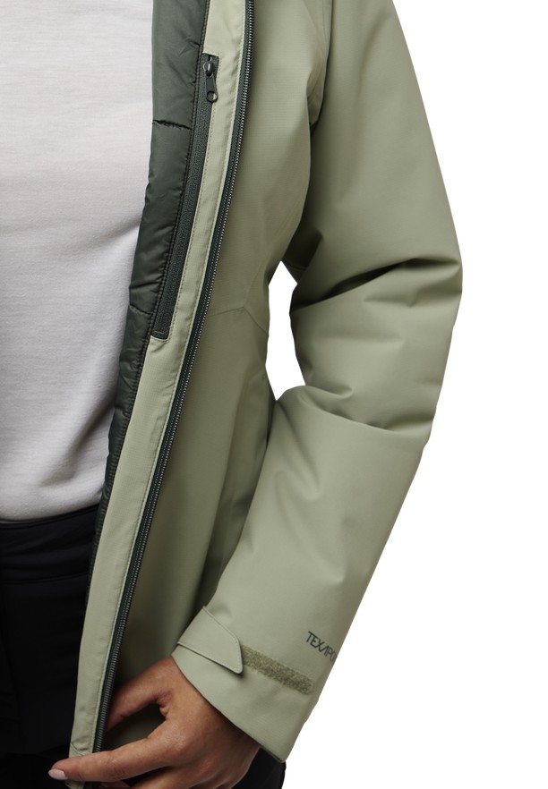 Grey Women Jack Wolfskin Wisper Ins Winter Jackets | 48928844