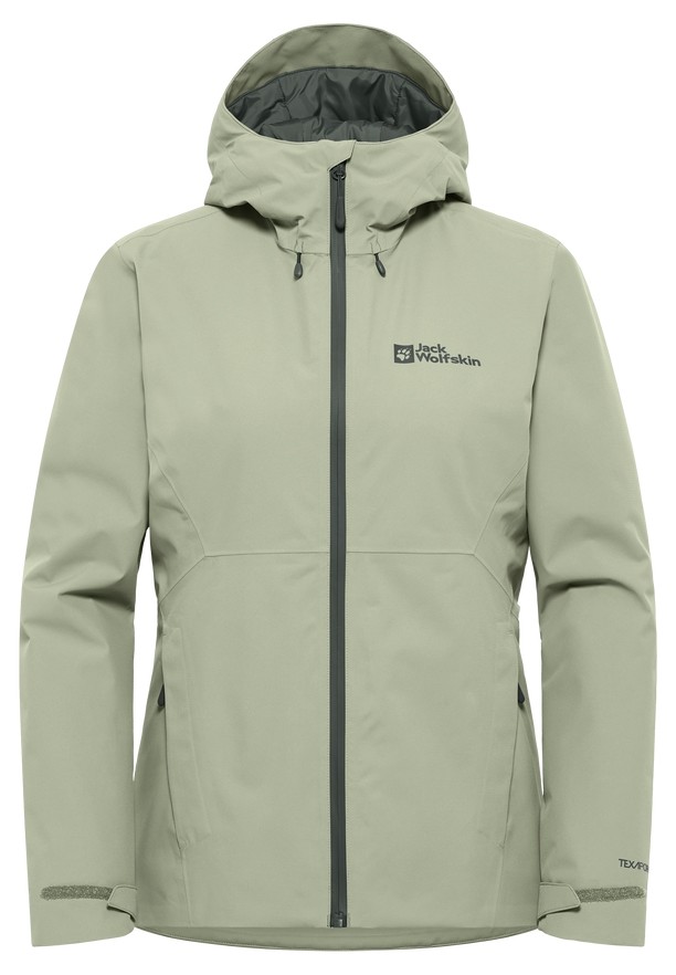 Grey Women Jack Wolfskin Wisper Ins Winter Jackets | 48928844