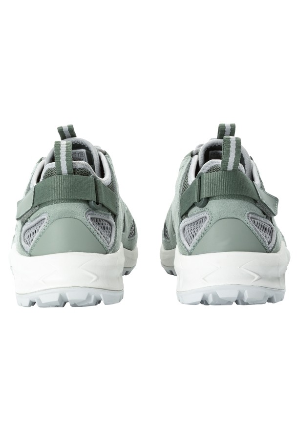 Grey Women Jack Wolfskin Woodland 2 Hybrid Low Hiking Shoes | 75341126