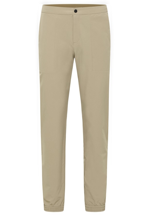 Khaki Men Jack Wolfskin Newport Pants | 42665424