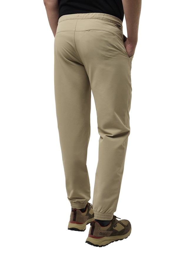 Khaki Men Jack Wolfskin Newport Pants | 42665424