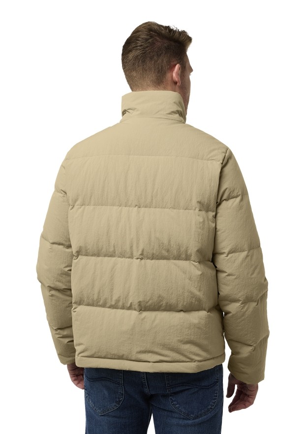 Khaki Men Jack Wolfskin Nordlicht Down Jackets | 58867730