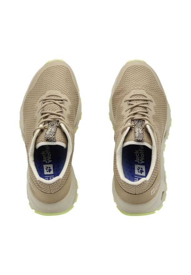 Khaki Men Jack Wolfskin Prelight Vent Low Hiking Shoes | 50864348