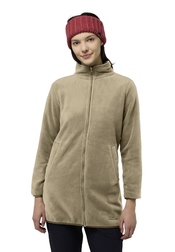Khaki Women Jack Wolfskin Baylight 3in1 Coats | 94918577