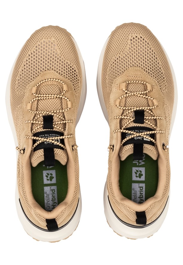 Khaki Women Jack Wolfskin Dromoventure Knit Low Outdoor Shoes | 50002047