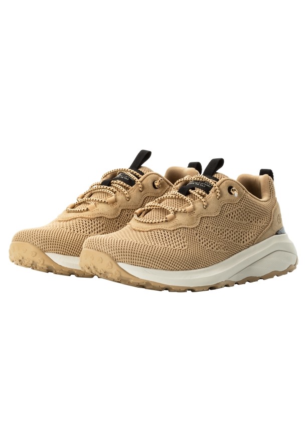 Khaki Women Jack Wolfskin Dromoventure Knit Low Outdoor Shoes | 50002047