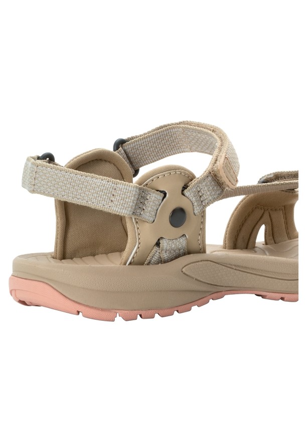Khaki Women Jack Wolfskin Lakewood Ride Sandals | 24469033
