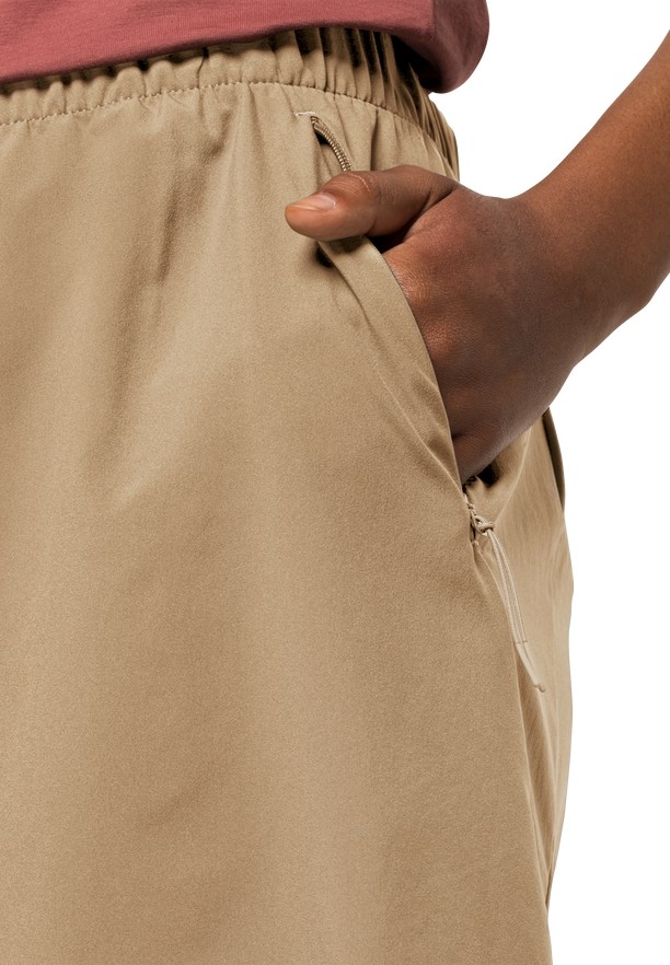 Khaki Women Jack Wolfskin Sonora Skirts | 13442408