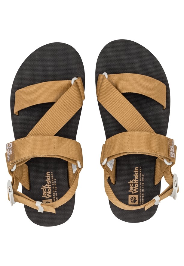 Khaki Women Jack Wolfskin Urban Entdeckung Belt Sandals | 54903539