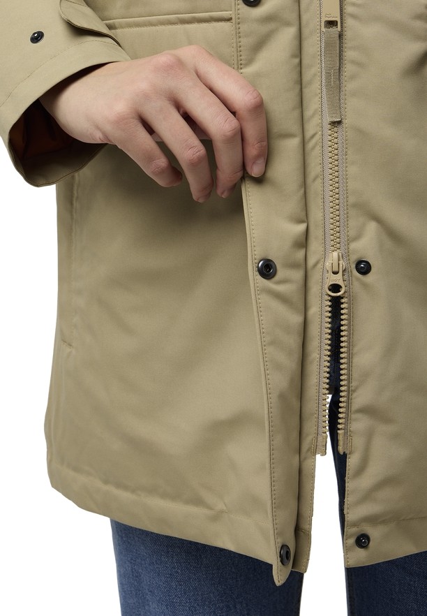 Khaki Women Jack Wolfskin Wintertor Coats | 16883106