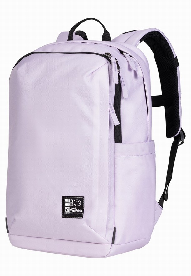 Lavender Women Jack Wolfskin Smileyworld Daypack | 15292352