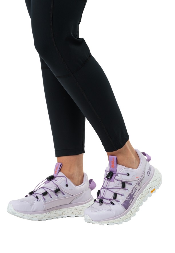 Lavender Women Jack Wolfskin Terraquest Low Hiking Shoes | 83340418