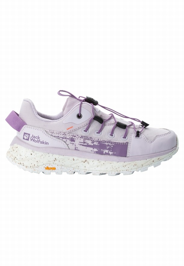 Lavender Women Jack Wolfskin Terraquest Low Hiking Shoes | 83340418