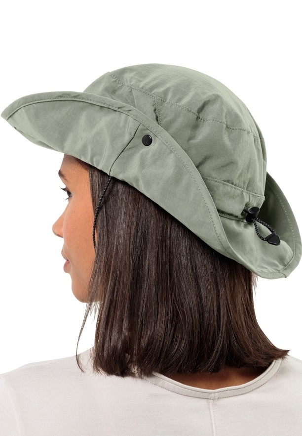 Mint Men Jack Wolfskin Mesh Bucket Hats | 23818556