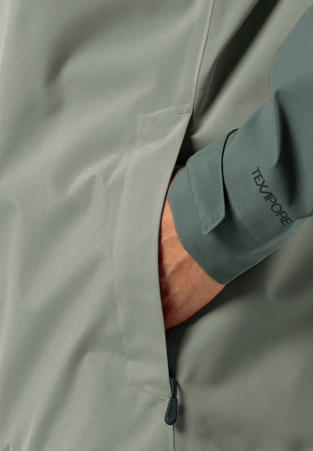 Mint Men Jack Wolfskin Weiltal 2l Rain Jackets | 76434544