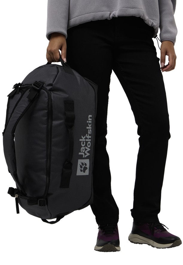 Navy Men Jack Wolfskin All-in 35 Duffle Bags | 35521495