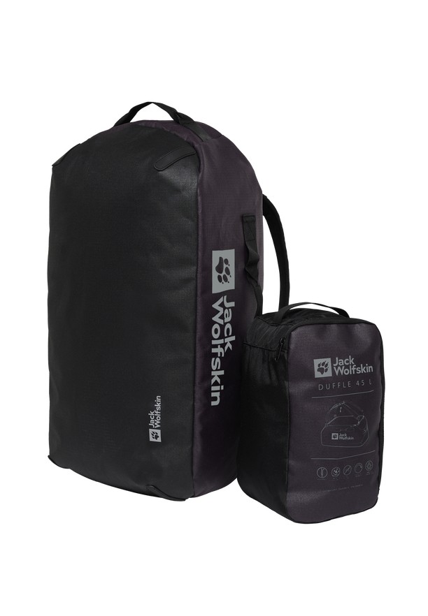 Navy Men Jack Wolfskin All-in 45 Duffle Bags | 24609983