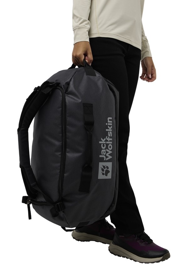 Navy Men Jack Wolfskin All-in 45 Duffle Bags | 10709936