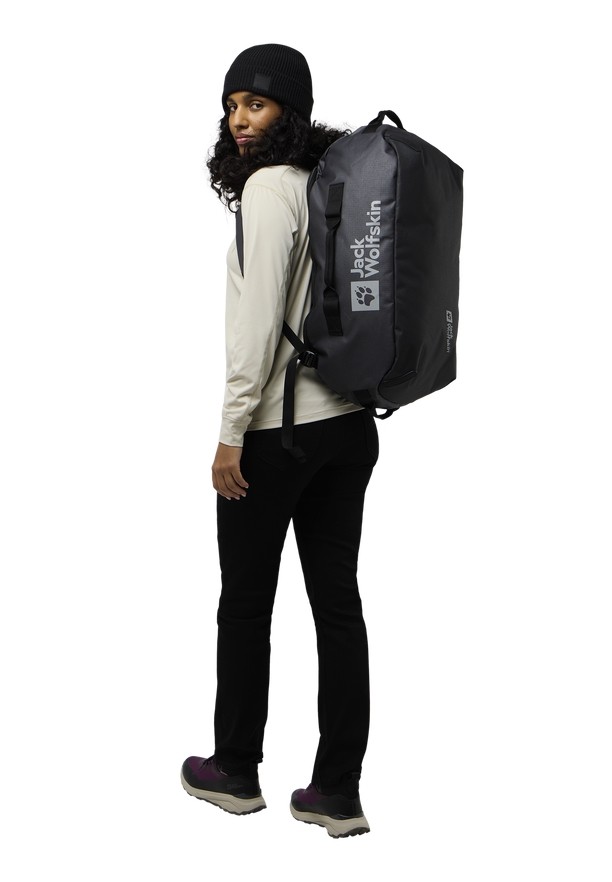Navy Men Jack Wolfskin All-in 45 Duffle Bags | 10709936