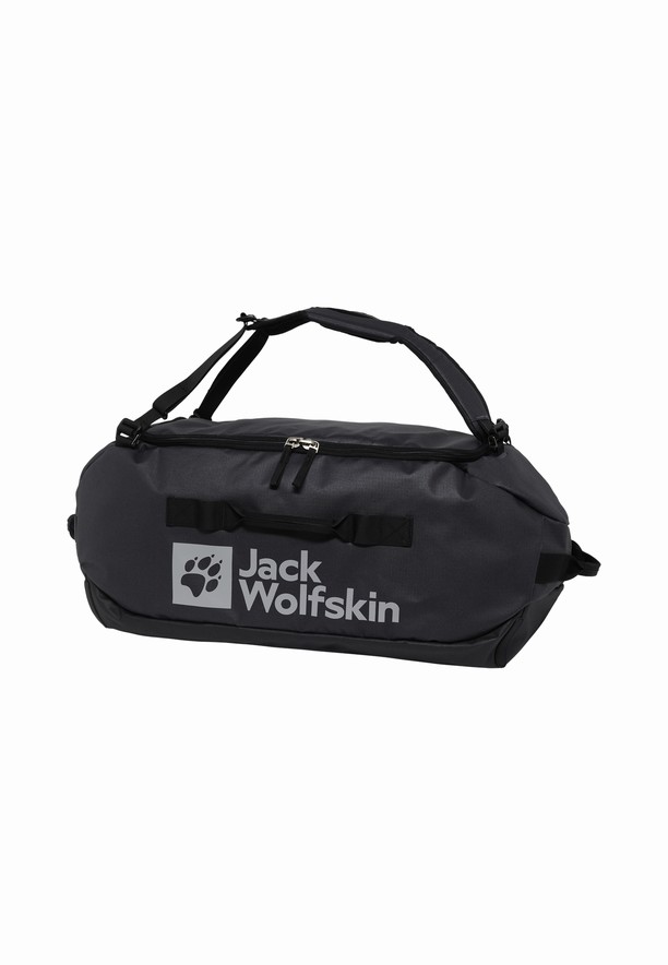 Navy Men Jack Wolfskin All-in 65 Duffle Bags | 14692147