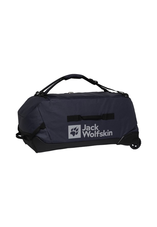 Navy Men Jack Wolfskin All-in Wheeler 90 Duffle Bags | 97777214