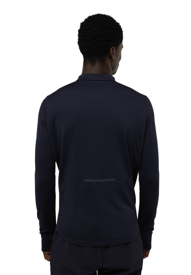 Navy Men Jack Wolfskin Bike Commute Hz T Shirts | 75610563