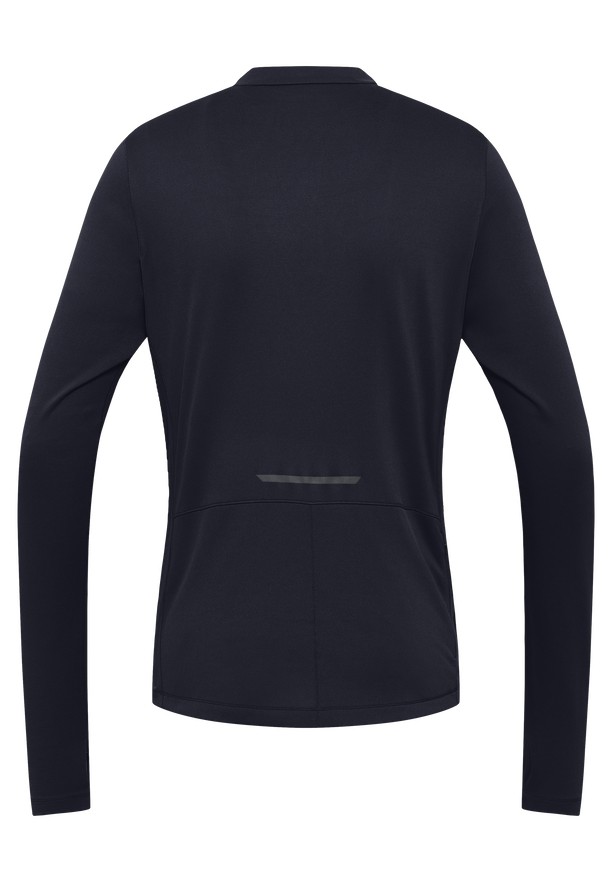 Navy Men Jack Wolfskin Bike Commute Hz T Shirts | 75610563