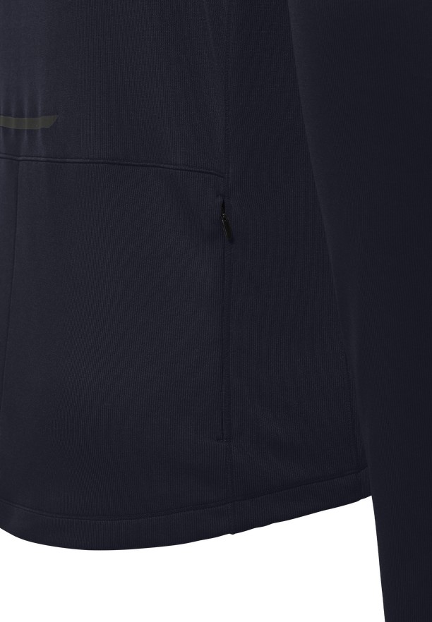 Navy Men Jack Wolfskin Bike Commute Hz T Shirts | 75610563