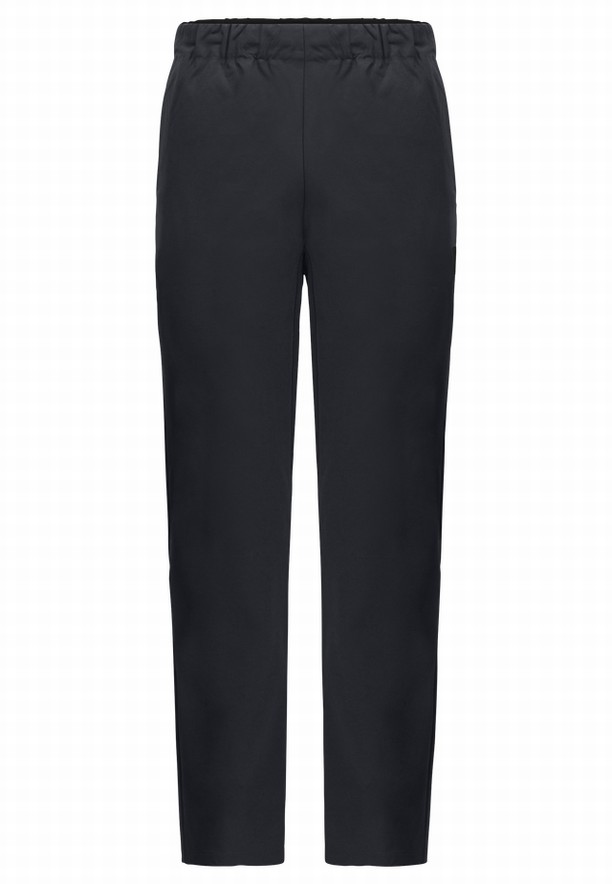 Navy Men Jack Wolfskin Bike Commute Wi Pants | 47170135