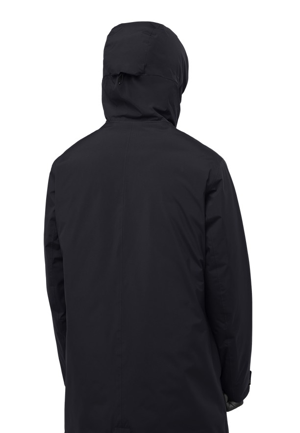 Navy Men Jack Wolfskin Brandenburger Coats | 43702491