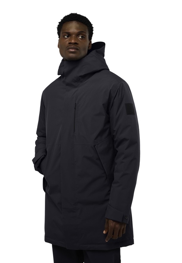 Navy Men Jack Wolfskin Brandenburger Coats | 43702491