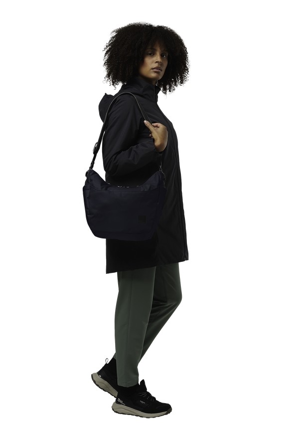 Navy Men Jack Wolfskin Burgweg Shoulder Bags | 16185271