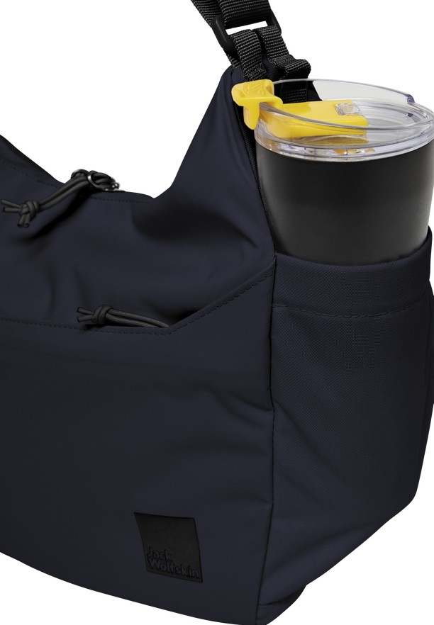 Navy Men Jack Wolfskin Burgweg Shoulder Bags | 16185271