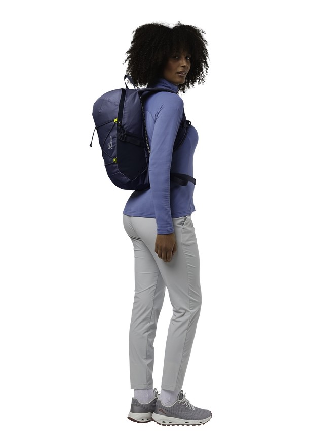 Navy Men Jack Wolfskin Cyrox Shape 15 Hiking Backpack | 81236569