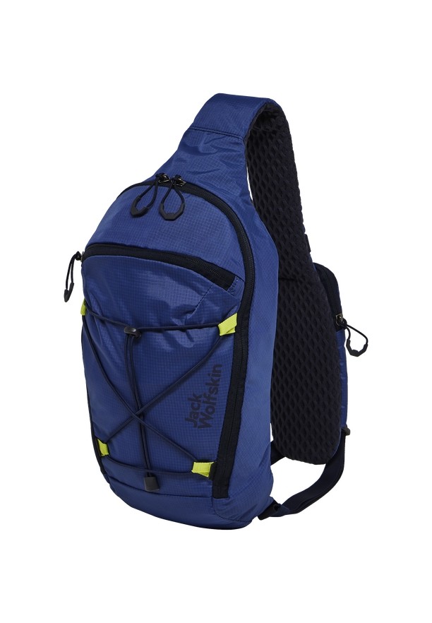 Navy Men Jack Wolfskin Cyrox Sling Shoulder Bags | 51523521