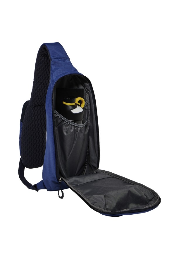 Navy Men Jack Wolfskin Cyrox Sling Shoulder Bags | 51523521