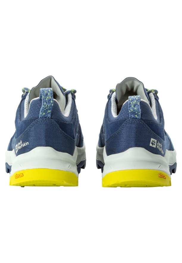 Navy Men Jack Wolfskin Cyrox Texapore Low Hiking Shoes | 99765388