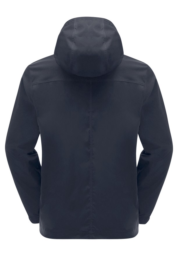 Navy Men Jack Wolfskin Desert Wind Overhead Jackets | 48906793