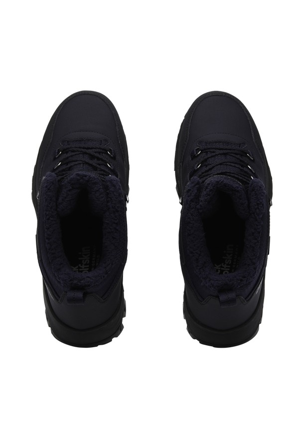 Navy Men Jack Wolfskin Everquest Texapore Mid Winter Shoes | 60266827