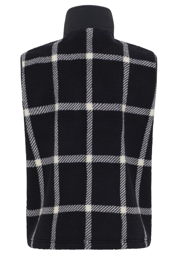 Navy Men Jack Wolfskin Felslicht Check Vest | 59194610
