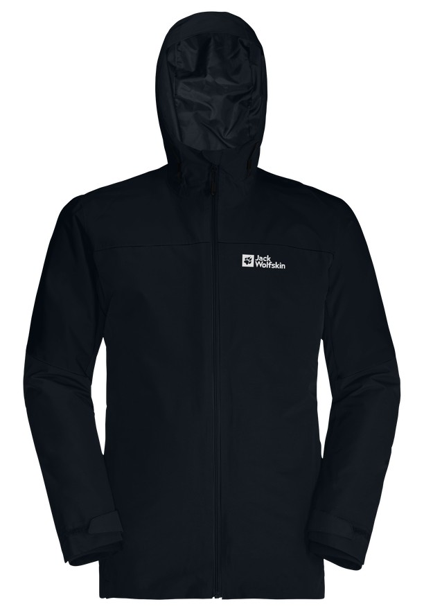 Navy Men Jack Wolfskin Glaabach 3in1 Jackets | 94283214
