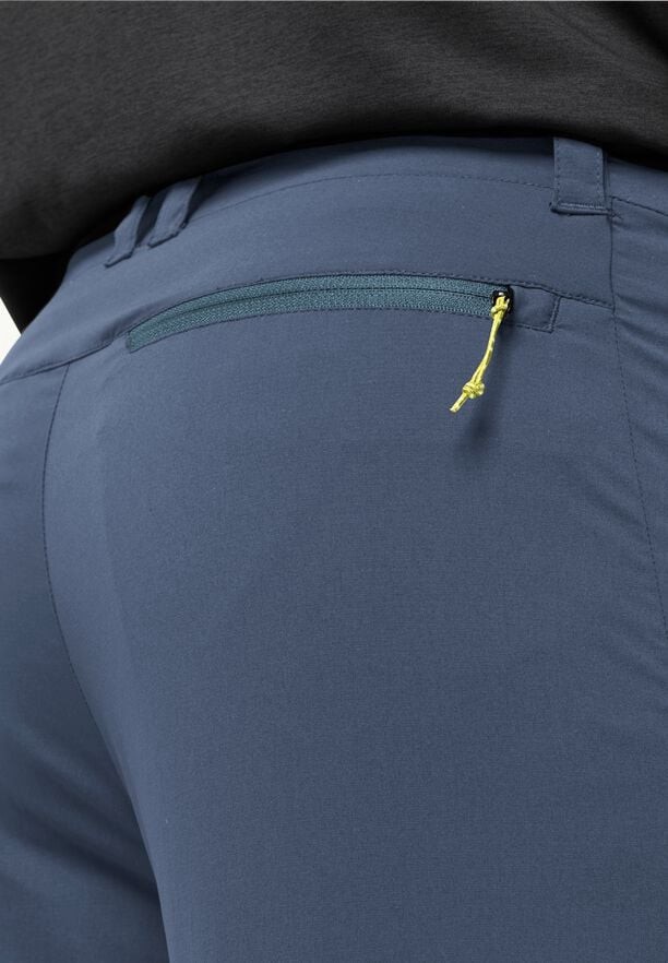 Navy Men Jack Wolfskin Glastal Zip Off Hiking Pants | 63794929